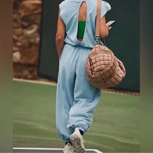 FP Movement Throw and Go Onesie Romper Size M Refresh blue - Picture 2 of 15